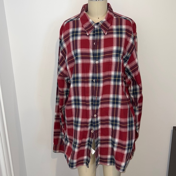 Brooks Brothers Cotton Plaid Button Down - Picture 1 of 10